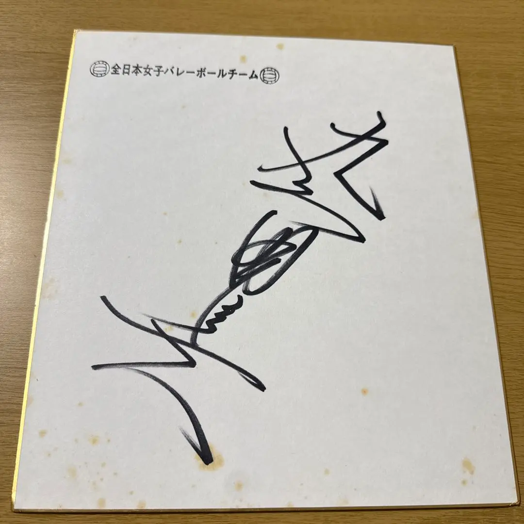 2026年最新】女子バレーボールサイン色紙の人気アイテム - メルカリ