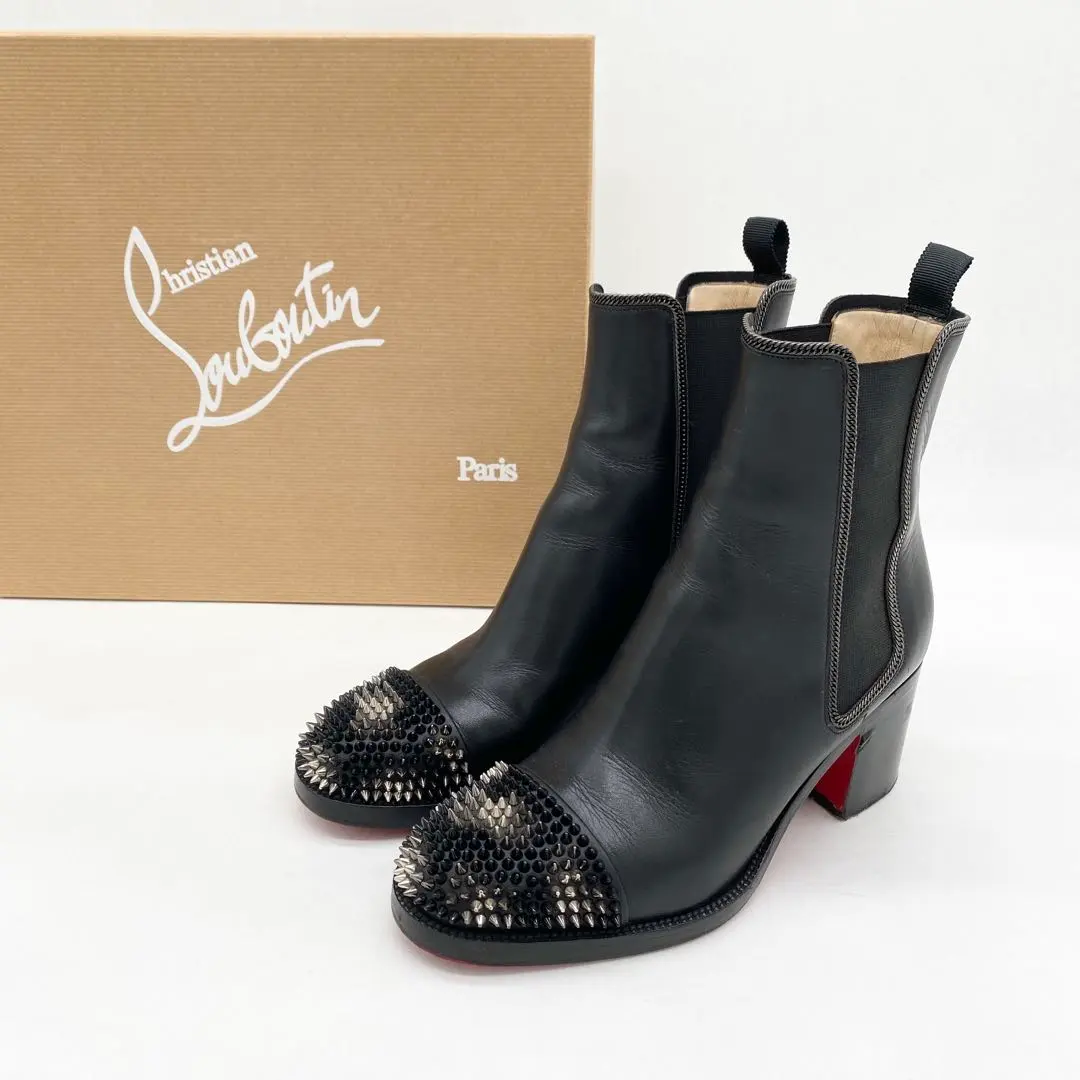 2026年最新】Christian Louboutin 素材：本革 サイドゴアブーツの人気