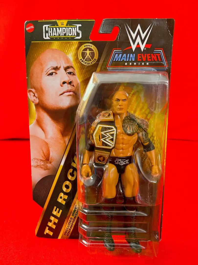 2026年最新】wwe フィギュア ロックの人気アイテム - メルカリ