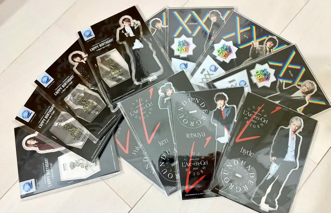 2026年最新】l'arc-en-ciel アクリルスタンドの人気アイテム - メルカリ