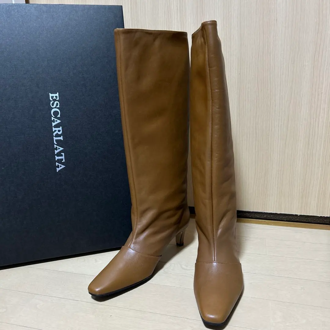 2026年最新】ESCARLATA ロングブーツの人気アイテム - メルカリ
