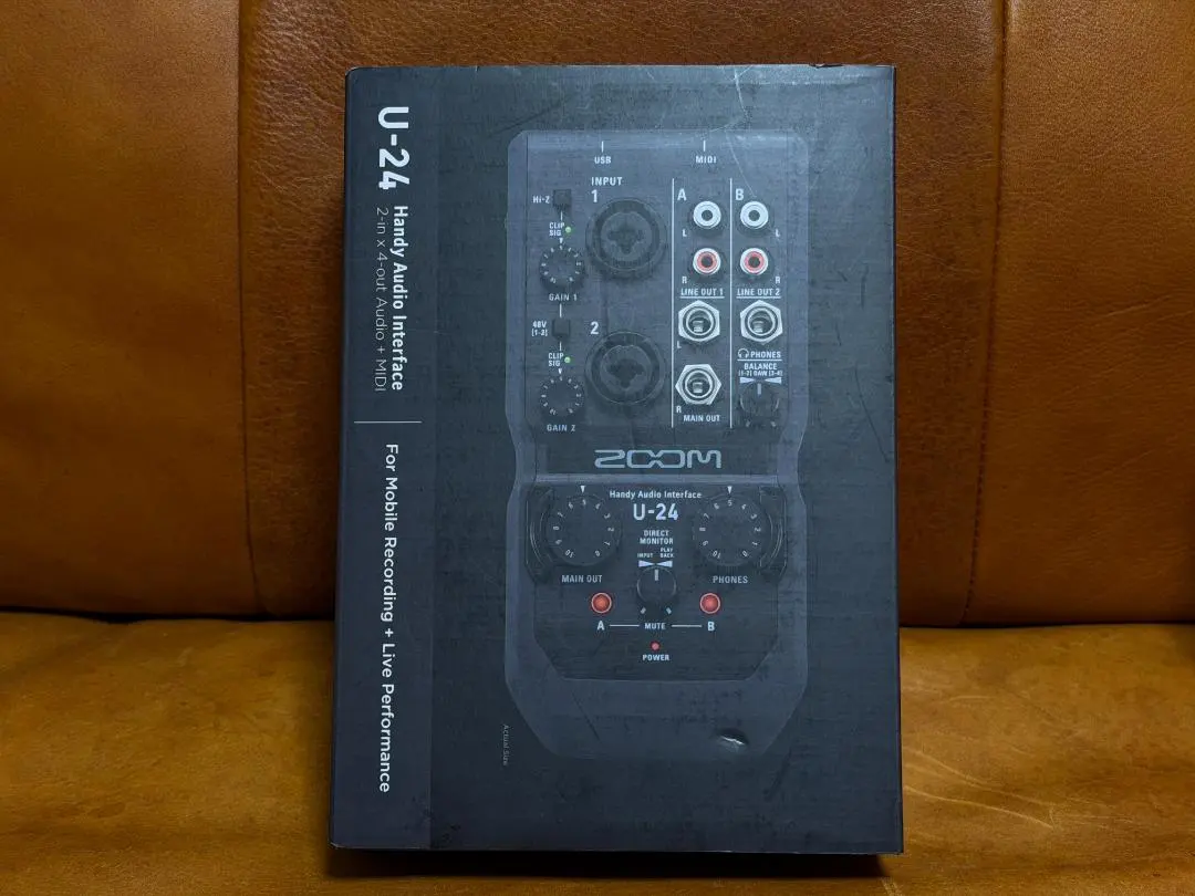 2026年最新】zoom u-24 オーディオインターフェースの人気アイテム