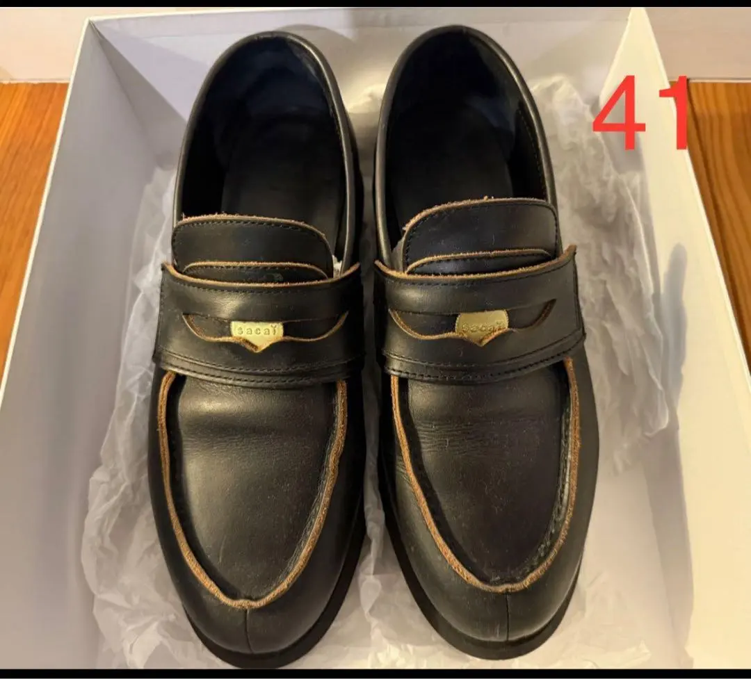 2026年最新】sacai ローファーの人気アイテム - メルカリ