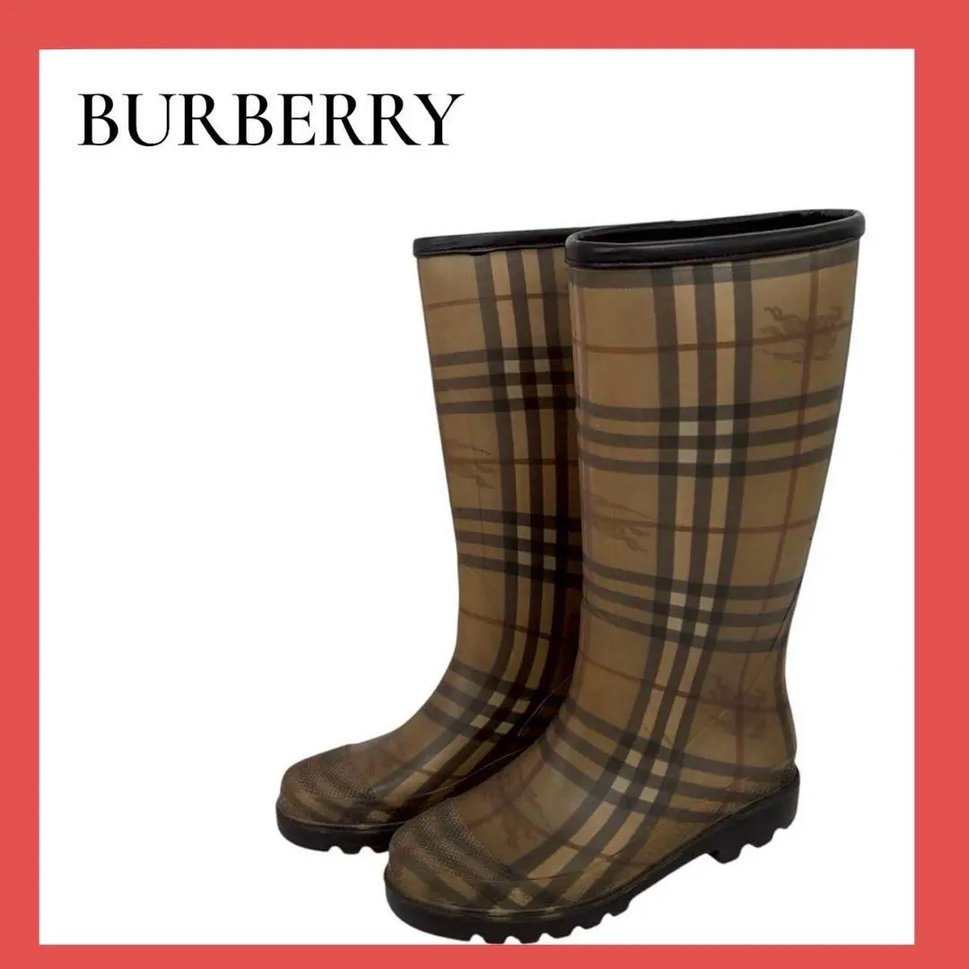 2026年最新】BURBERRY 長靴・レインブーツの人気アイテム - メルカリ