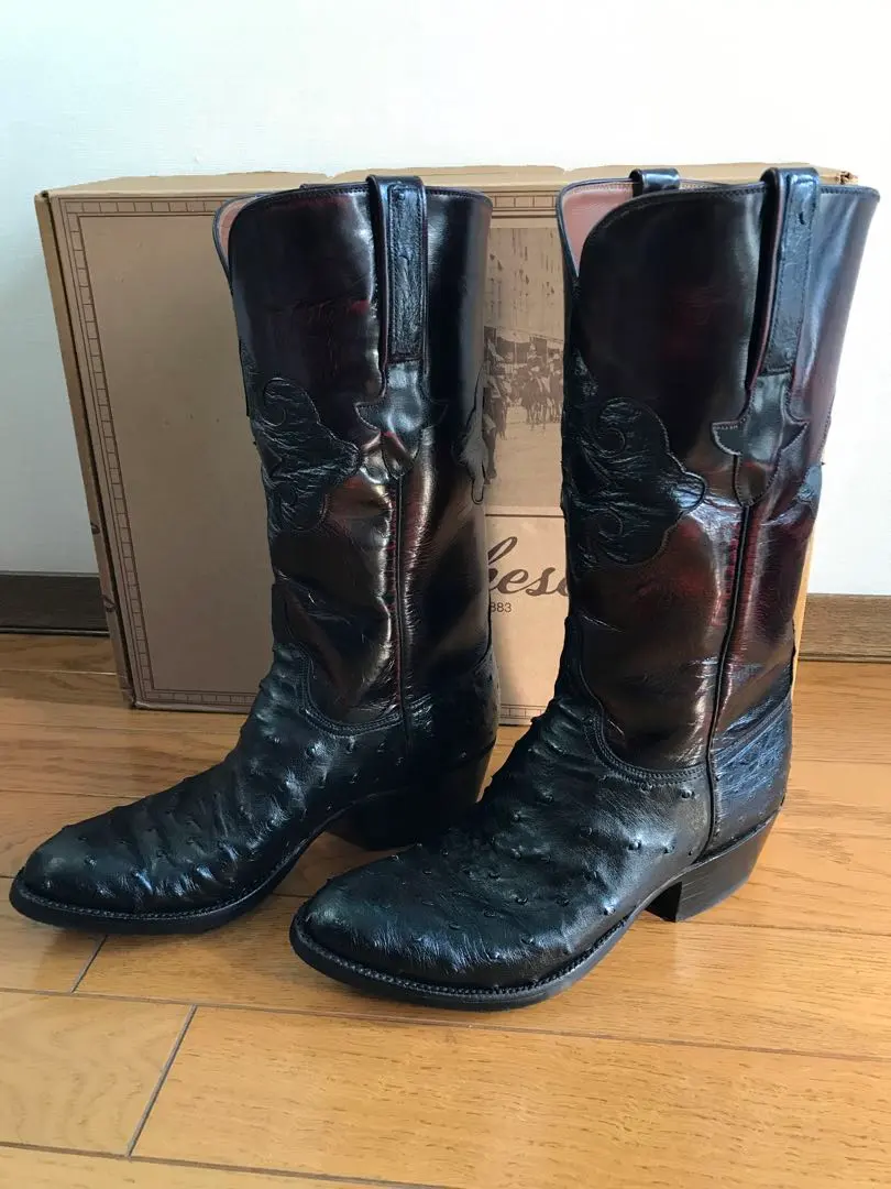 2026年最新】LUCCHESE カラー：ブラック系 ウエスタンブーツの人気