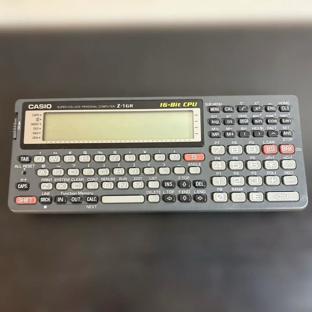 2026年最新】casio z-1 ポケコンの人気アイテム - メルカリ