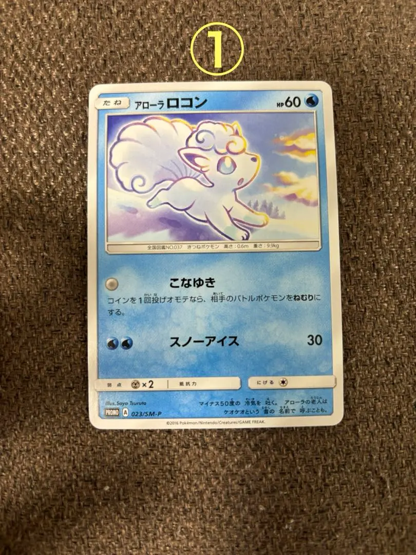 2026年最新】ポケモンカード アローラ ロコン 147/SM-P プロモの人気