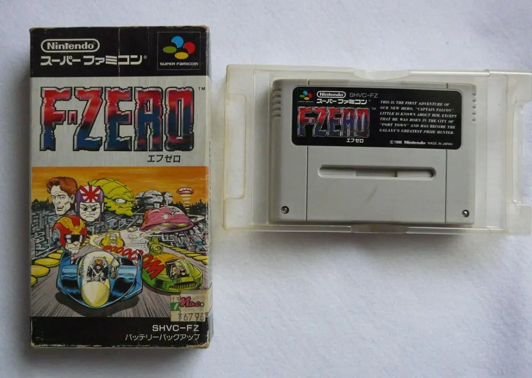 F-ZERO (F Zero) SFC game software SHVC-FZ with box ‐ Mercari: Shop