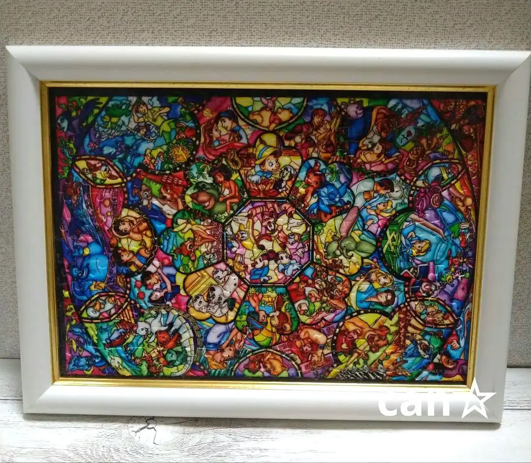 非売品】ディズニー 110周年限定 ホログラムパズル＆専用アートパネル