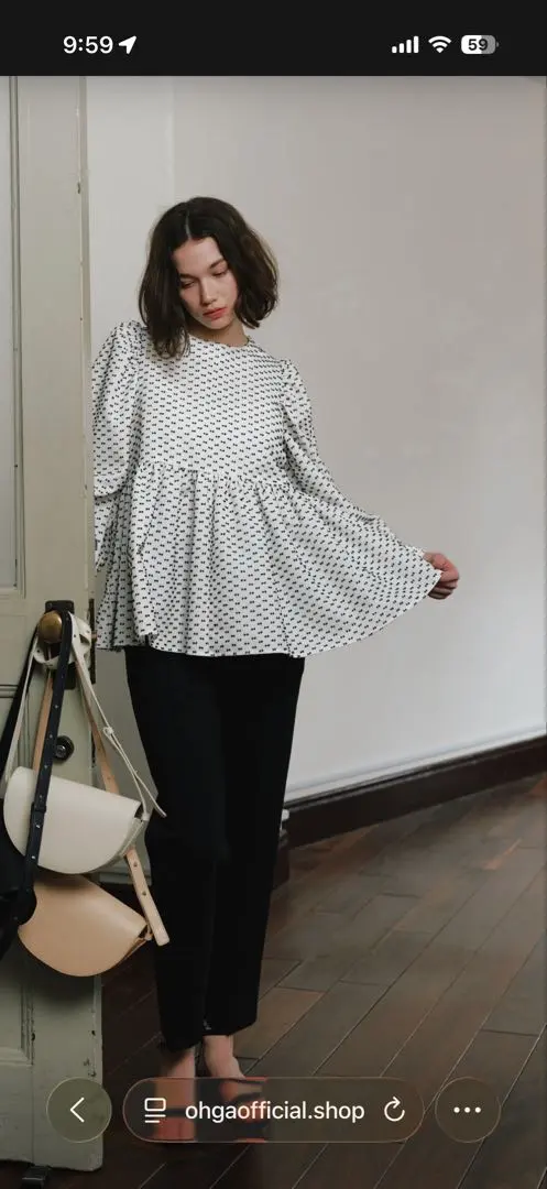 2026年最新】ohga パターンブラウスの人気アイテム - メルカリ