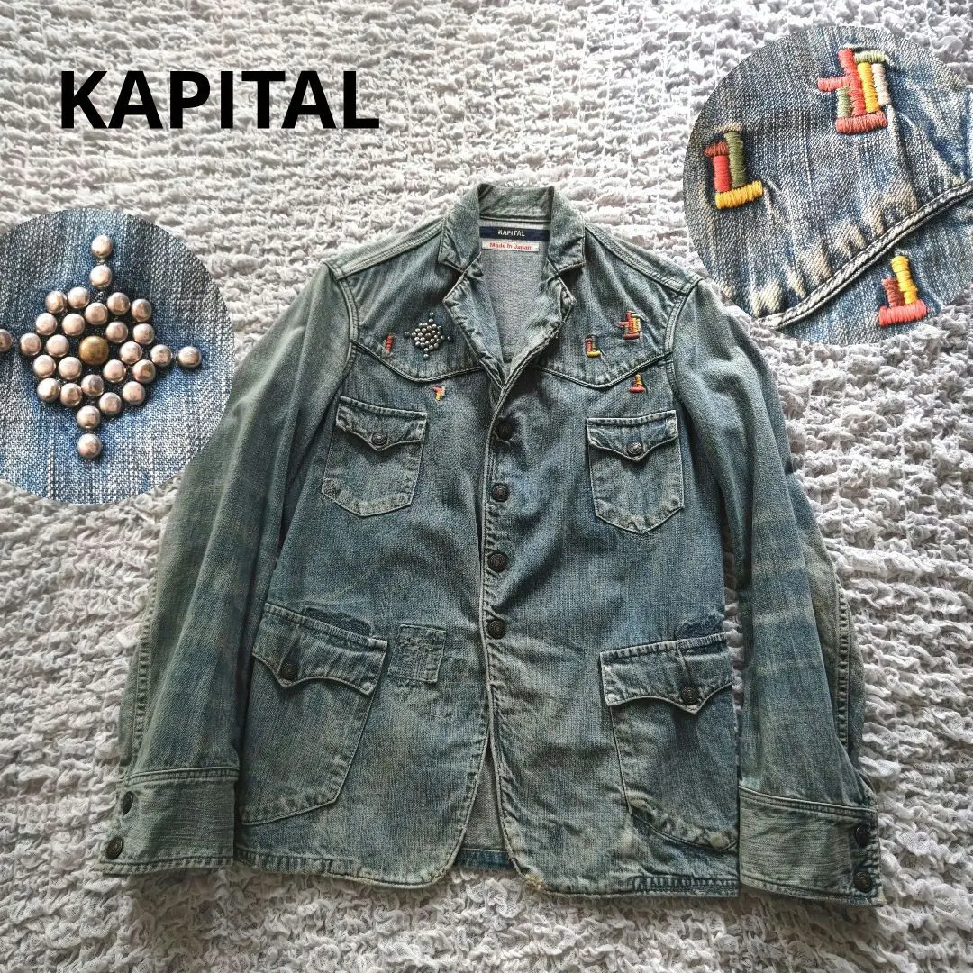 2026年最新】kapital スタッズデニムの人気アイテム - メルカリ