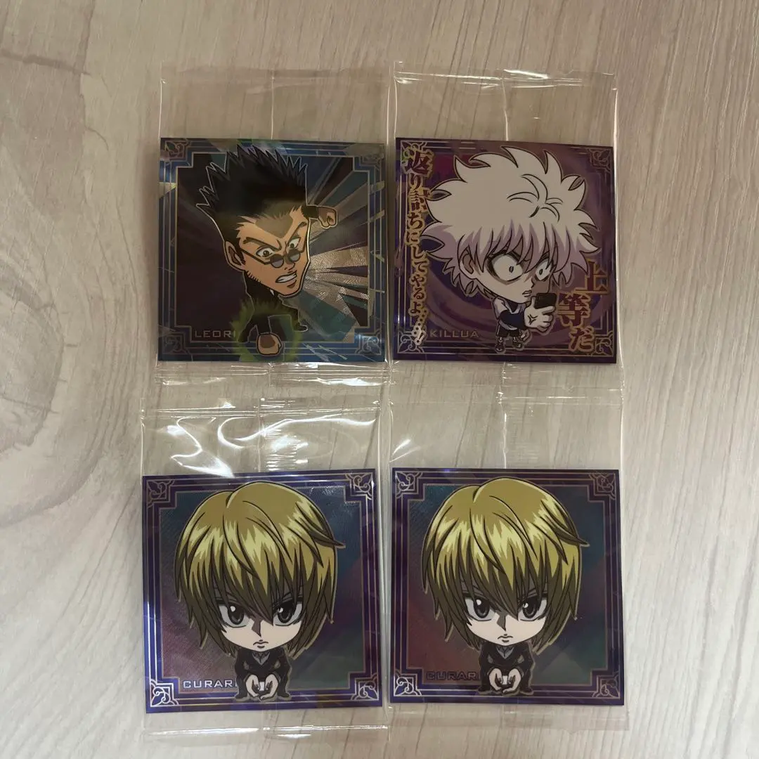 2026年最新】HUNTER×HUNTER ライセンスステッカー クラピカ、レオリオ