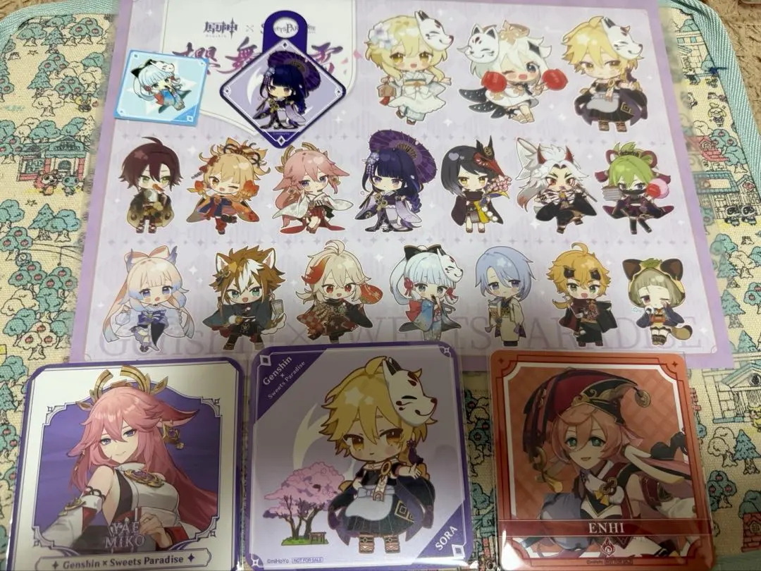 2026年最新】原神 スイパラ ランチョンマットの人気アイテム - メルカリ