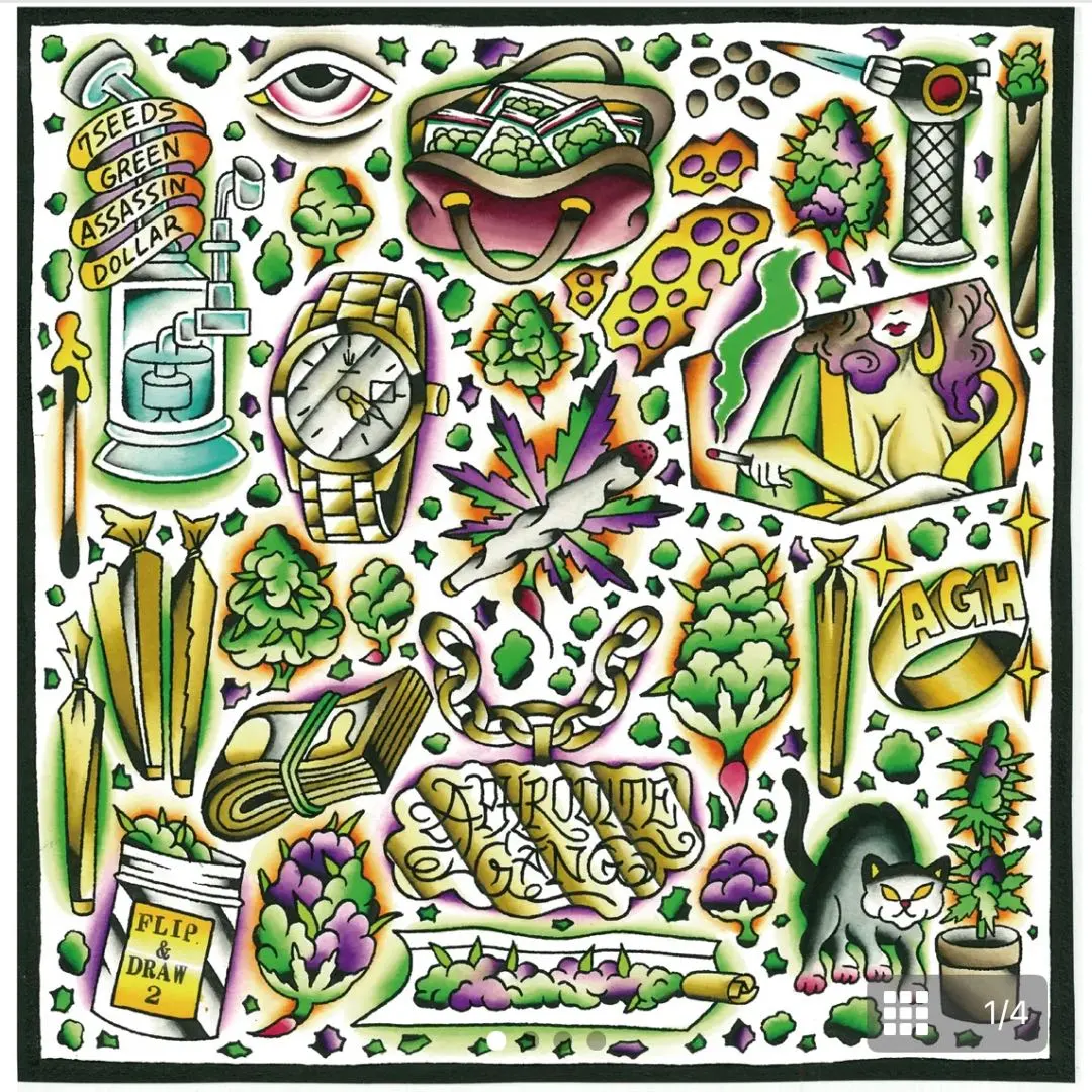 Naoto Taguchi 3枚 GREEN ASSASSIN DOLLAR