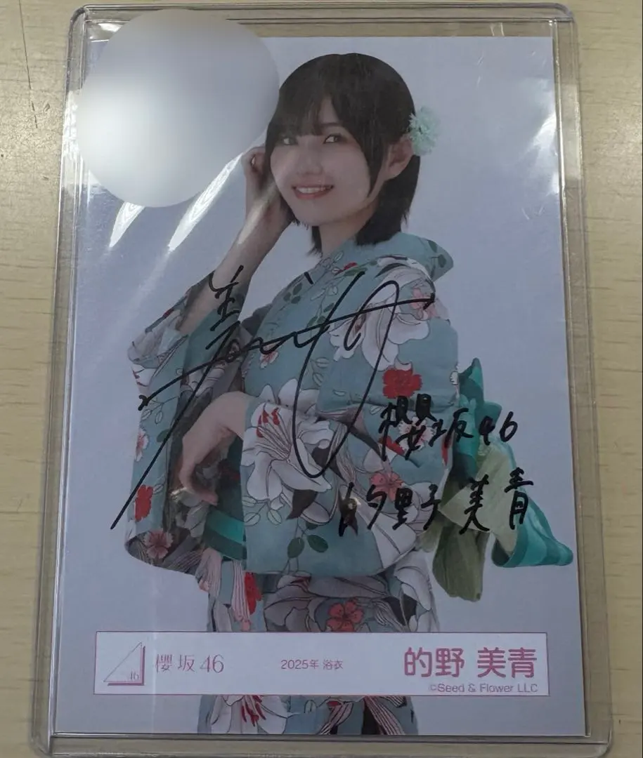 2026年最新】的野美青直筆サインの人気アイテム - メルカリ