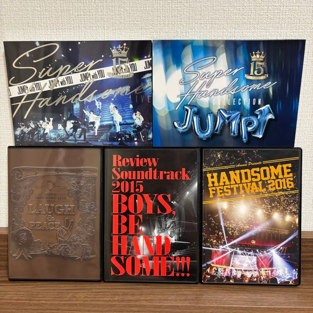 2026年最新】ハンサム SUPER HANDSOME LIVE 2013 DVD LAUGH&PEACE