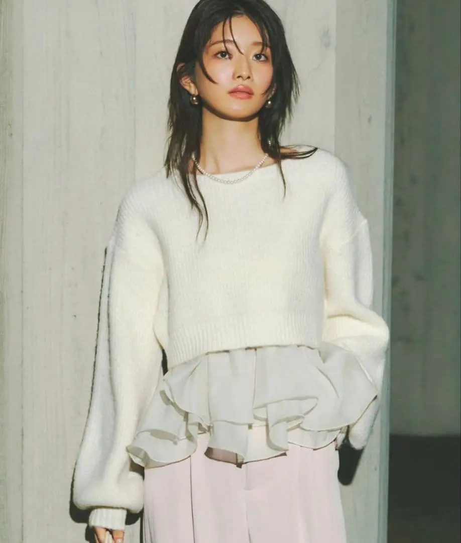 2026年最新】coco deal ペプラムブラウスレイヤードニットの人気