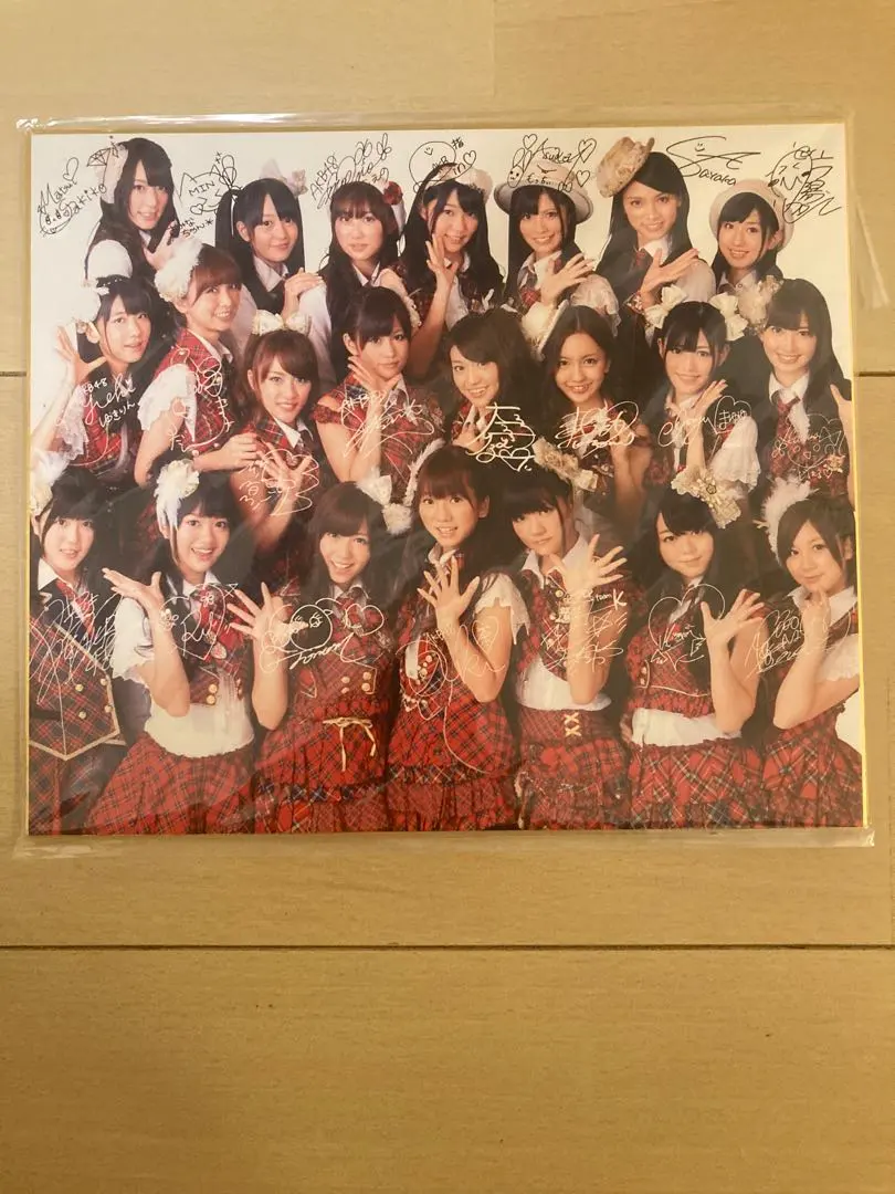 2026年最新】akb サイン 色紙の人気アイテム - メルカリ