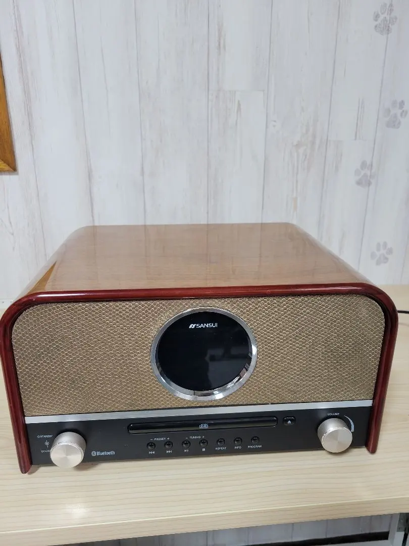 2026年最新】SANSUI CDプレーヤー Bluetooth対応 SMS-800BTの人気