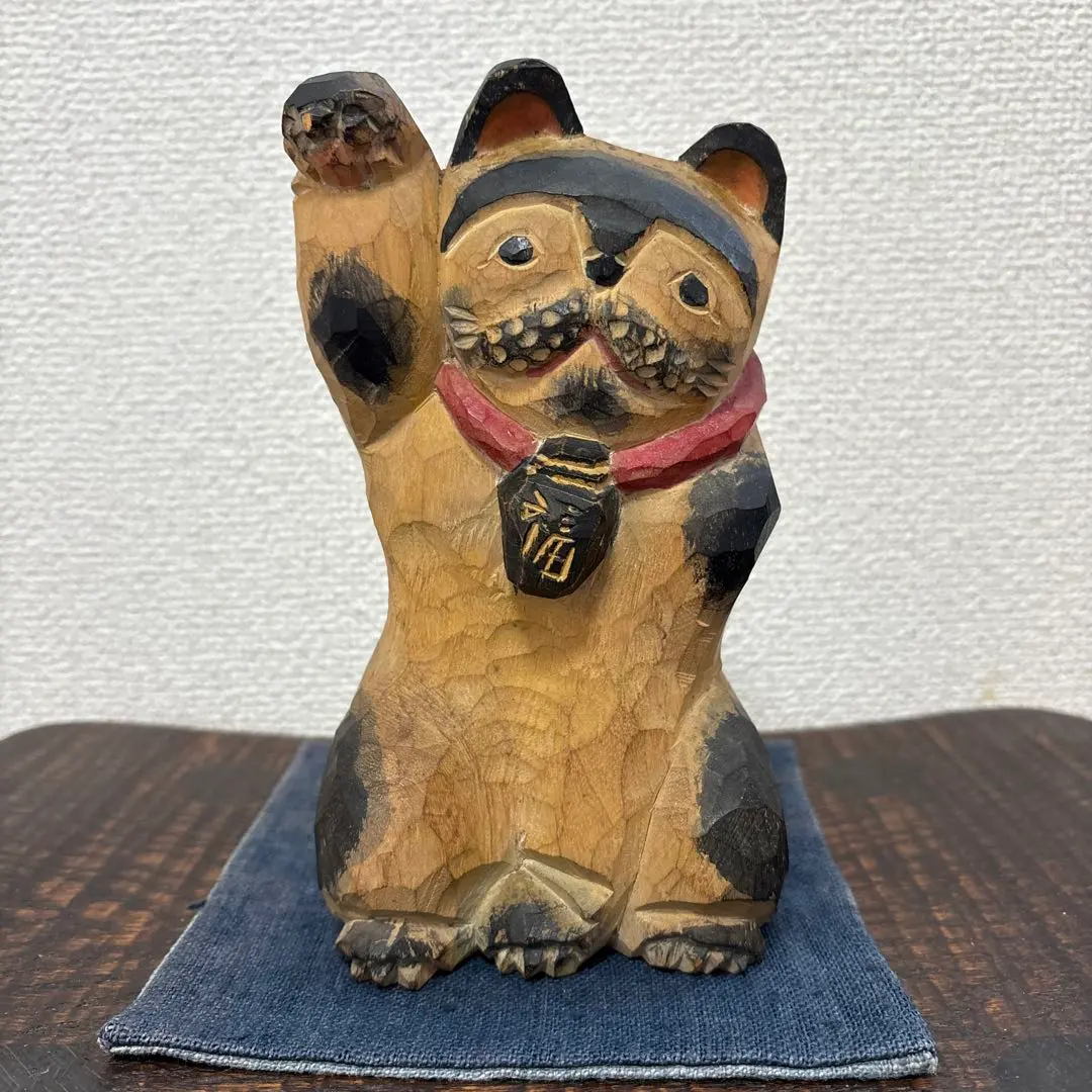 2026年最新】招き猫 木彫の人気アイテム - メルカリ