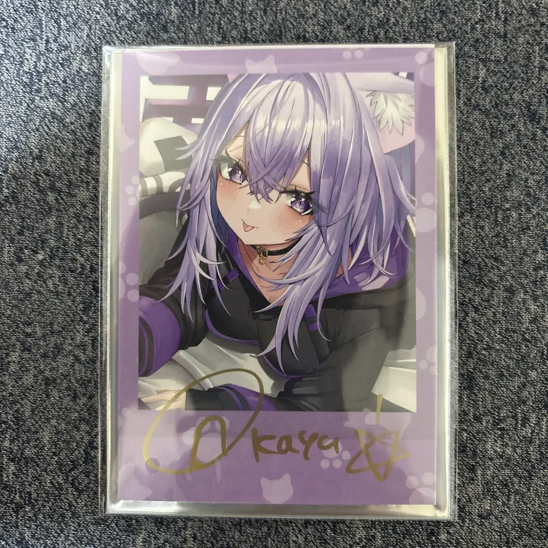 2026年最新】猫又おかゆ サインカードの人気アイテム - メルカリ