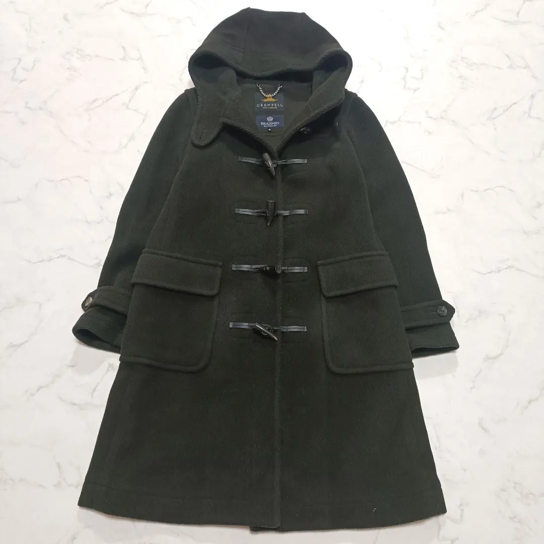 2026年最新】GRENFELL グレンフェル ヘリンボーンダッフルコートの人気