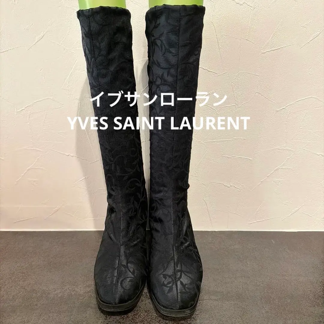 2026年最新】Yves Saint Laurent ロングブーツの人気アイテム - メルカリ