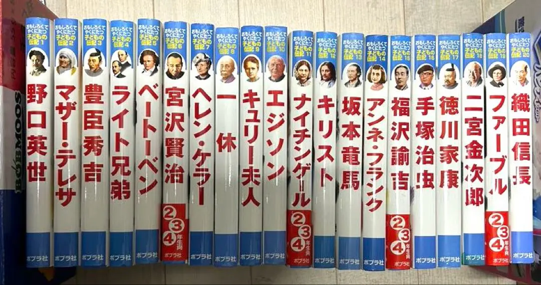 2026年最新】子どもの伝記全集の人気アイテム - メルカリ