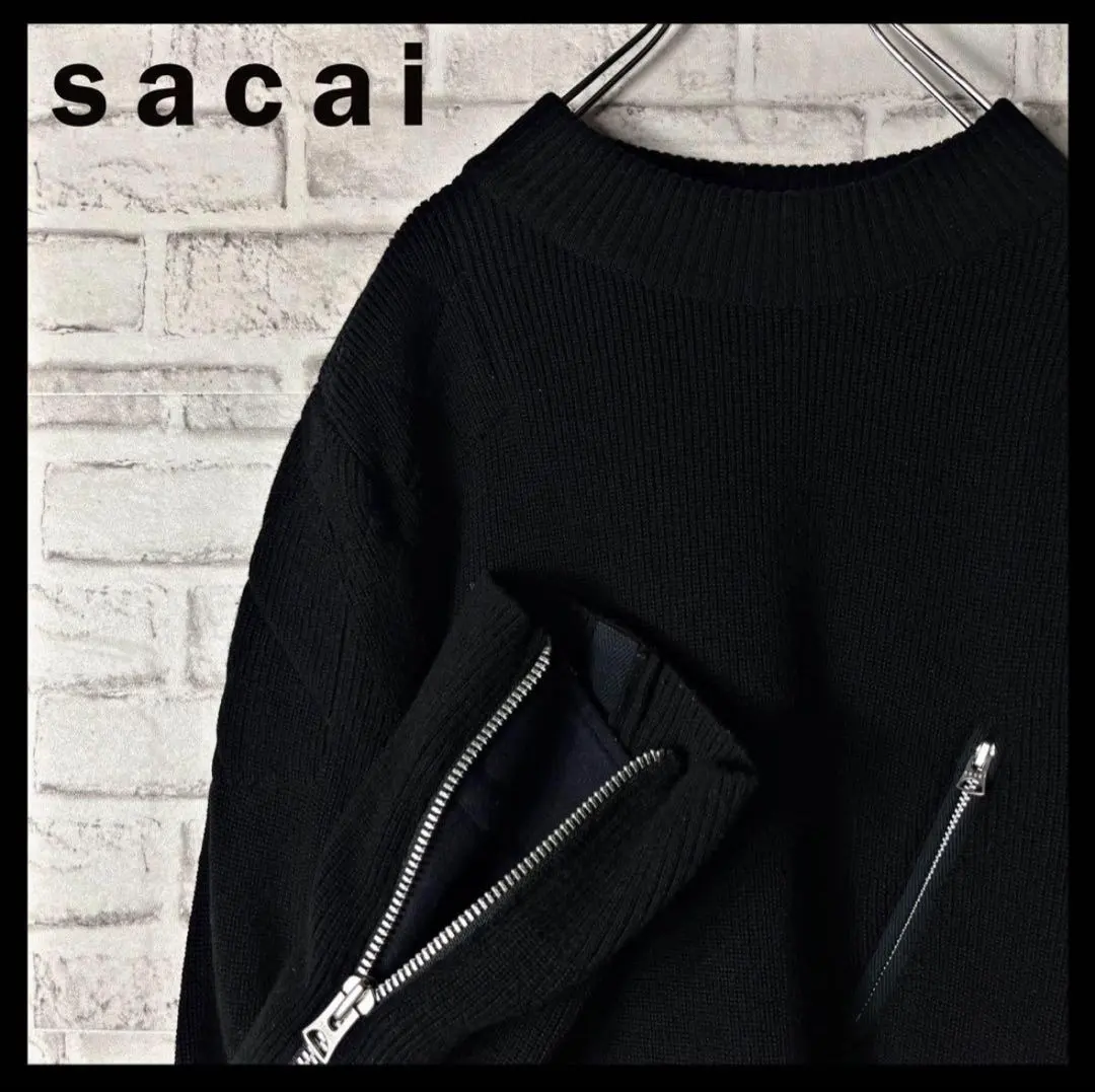 2026年最新】sacai ライダース ニットの人気アイテム - メルカリ