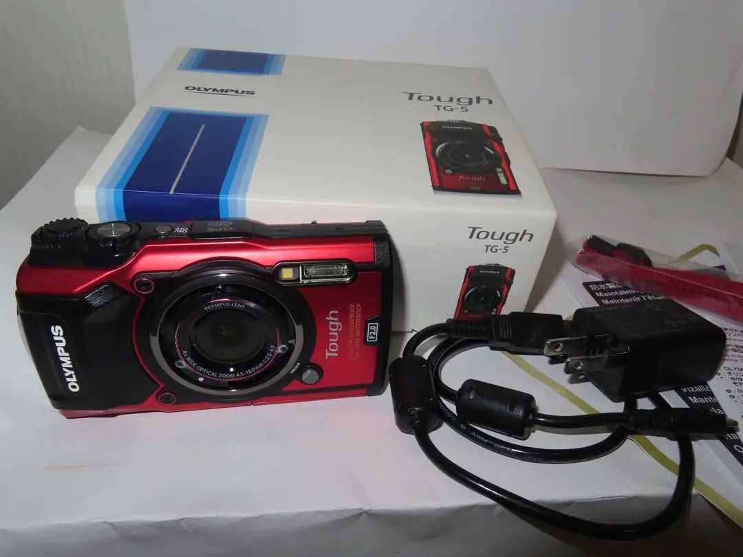 2026年最新】OLYMPUS TG-5 レッドの人気アイテム - メルカリ