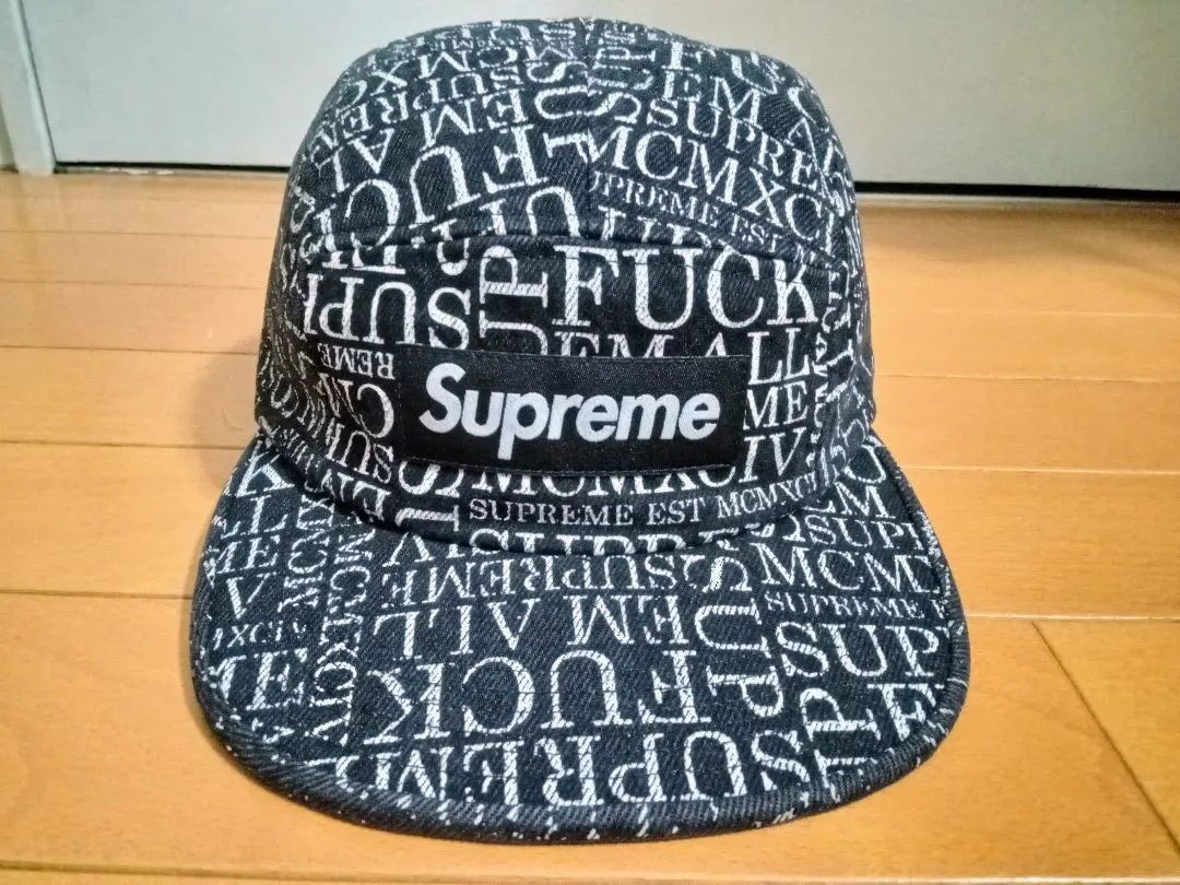 2026年最新】Supreme Flocked Denim Camp Capの人気アイテム - メルカリ