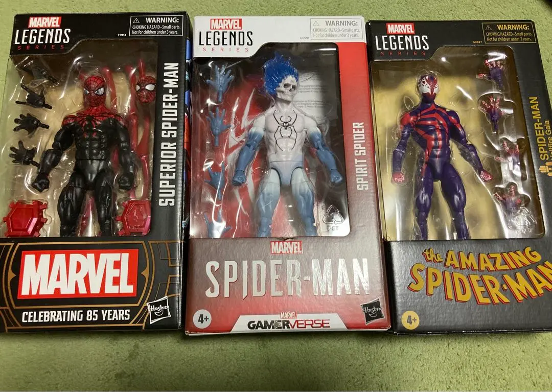 2026年最新】マーベルレジェンド スパイダーマン 3パックの人気