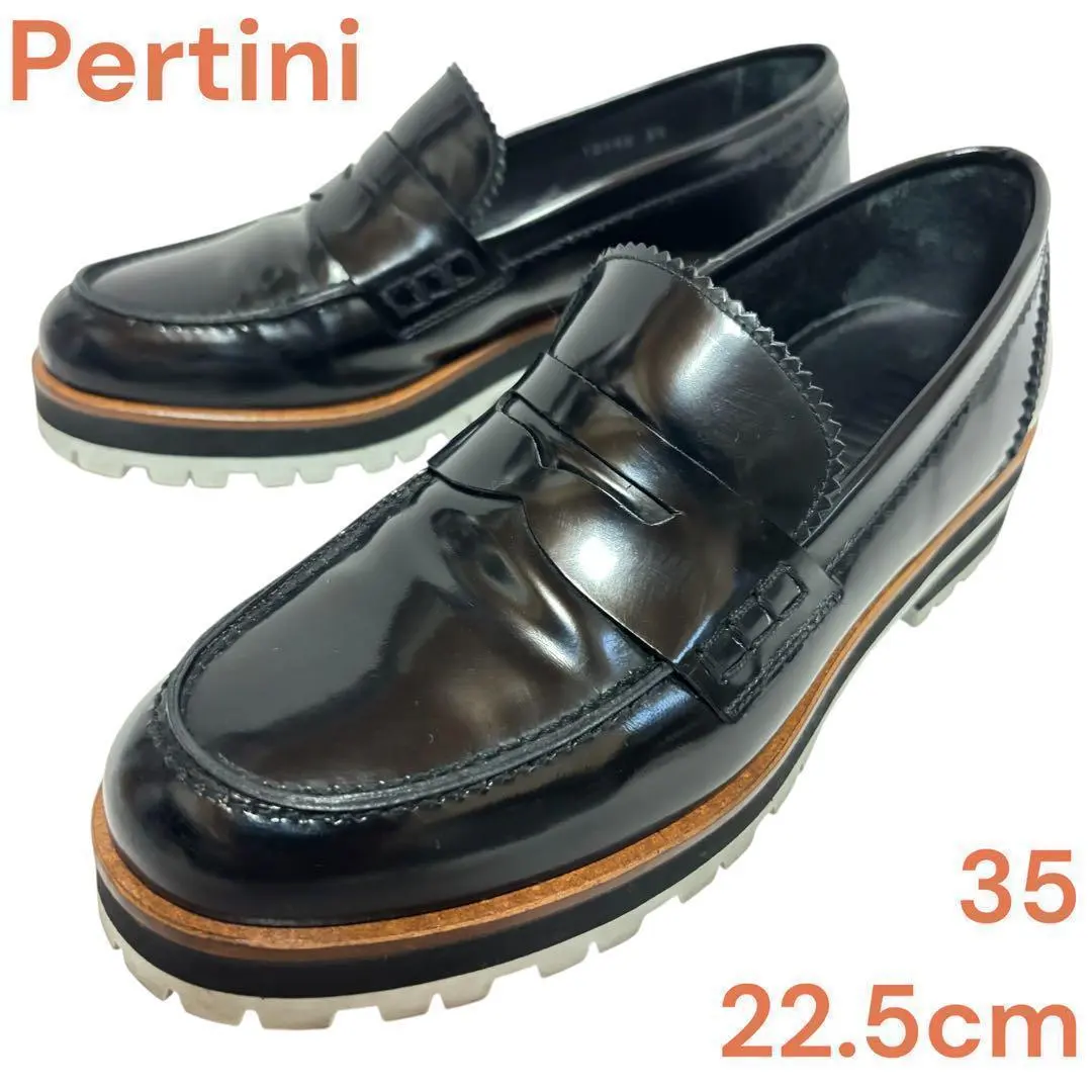 2026年最新】Pertini カラー：ブラック系 ローファー・革靴の人気