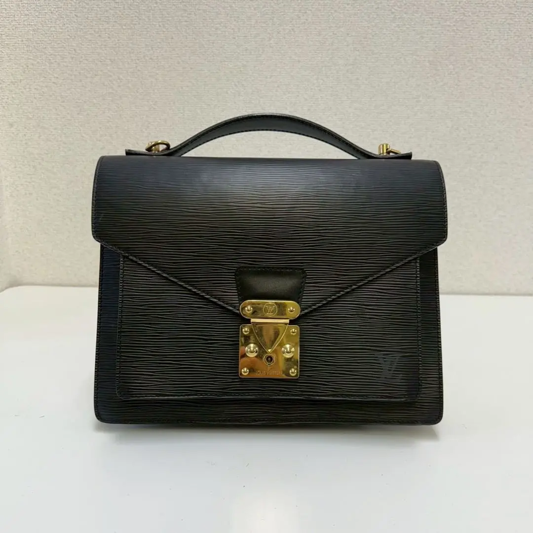 2026年最新】LOUIS VUITTON ルイ ヴィトン モンソー エピ ハンドバッグ