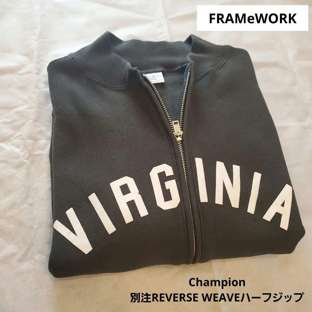 2026年最新】framework champion 別注ハーフzipリバースウィーブの人気