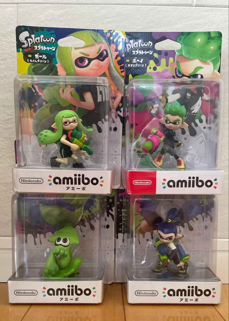 2026年最新】amiibo ガール ライムグリーンの人気アイテム - メルカリ