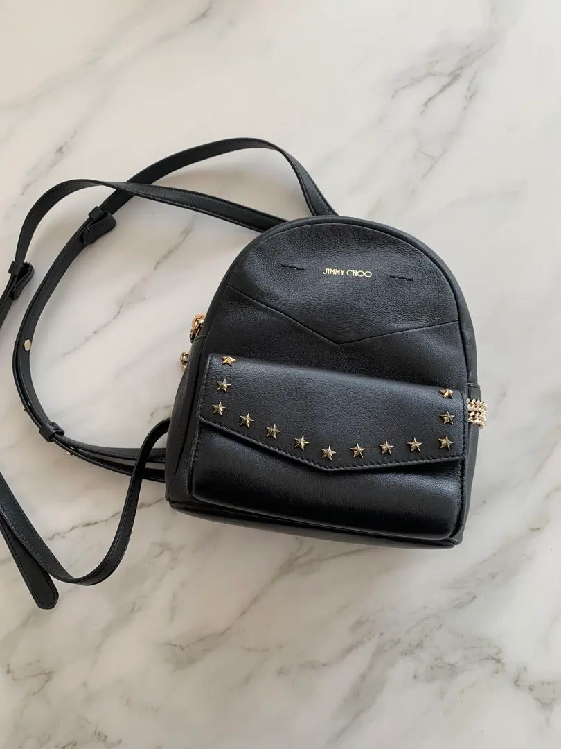 2026年最新】Jimmy Choo カラー：ブラック系 リュック・バックパックの