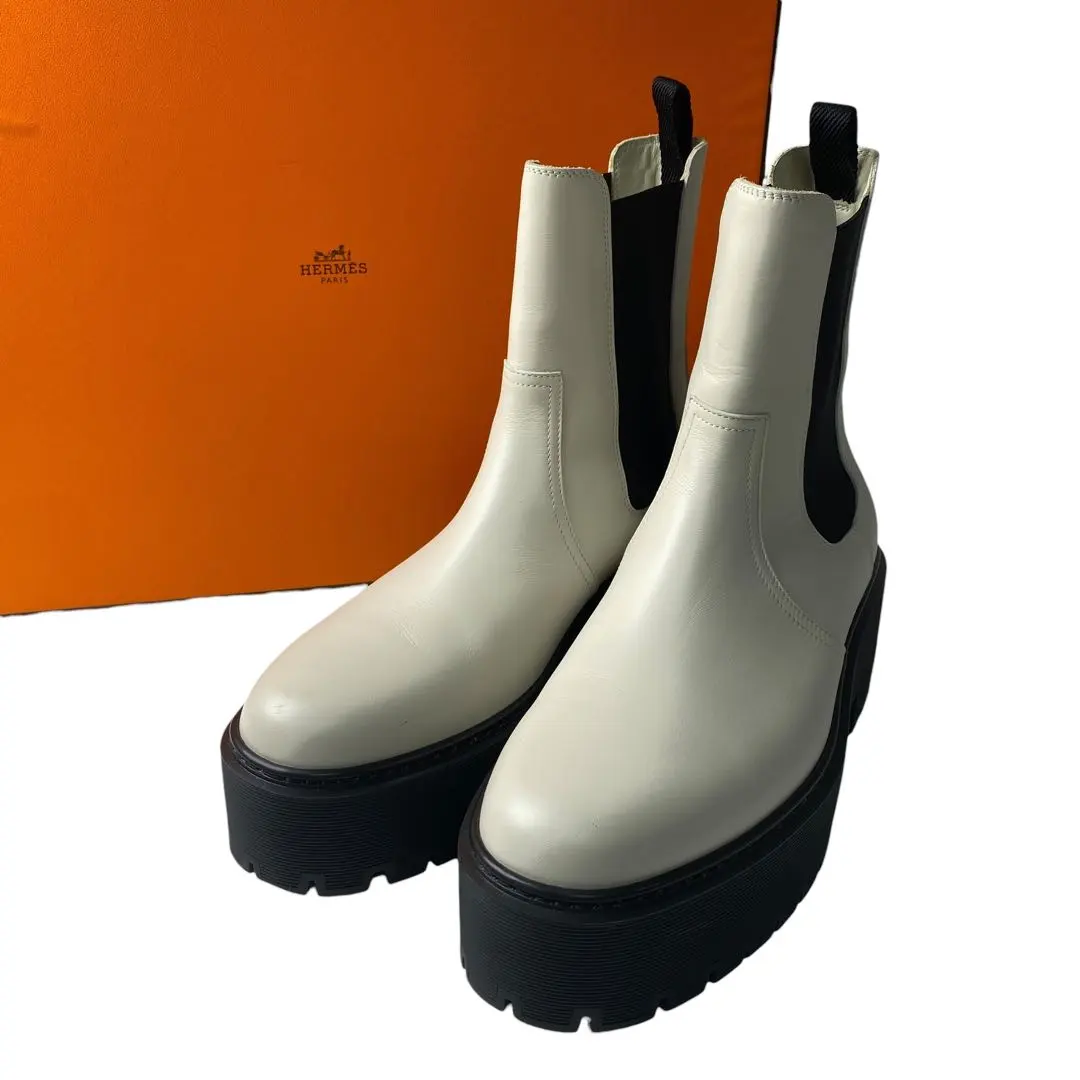 2025年最新】HERMES サイドゴアブーツの人気アイテム - メルカリ