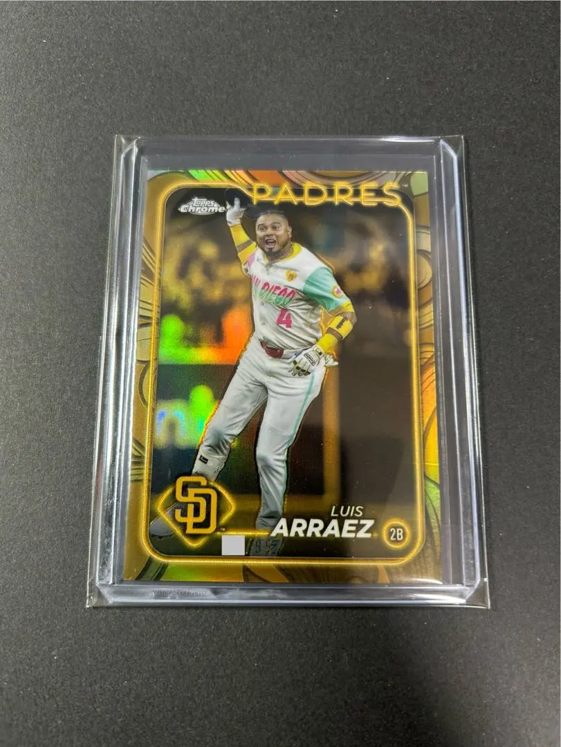 祝首位打者❗️Luis Areaez直筆サインMLB Auto