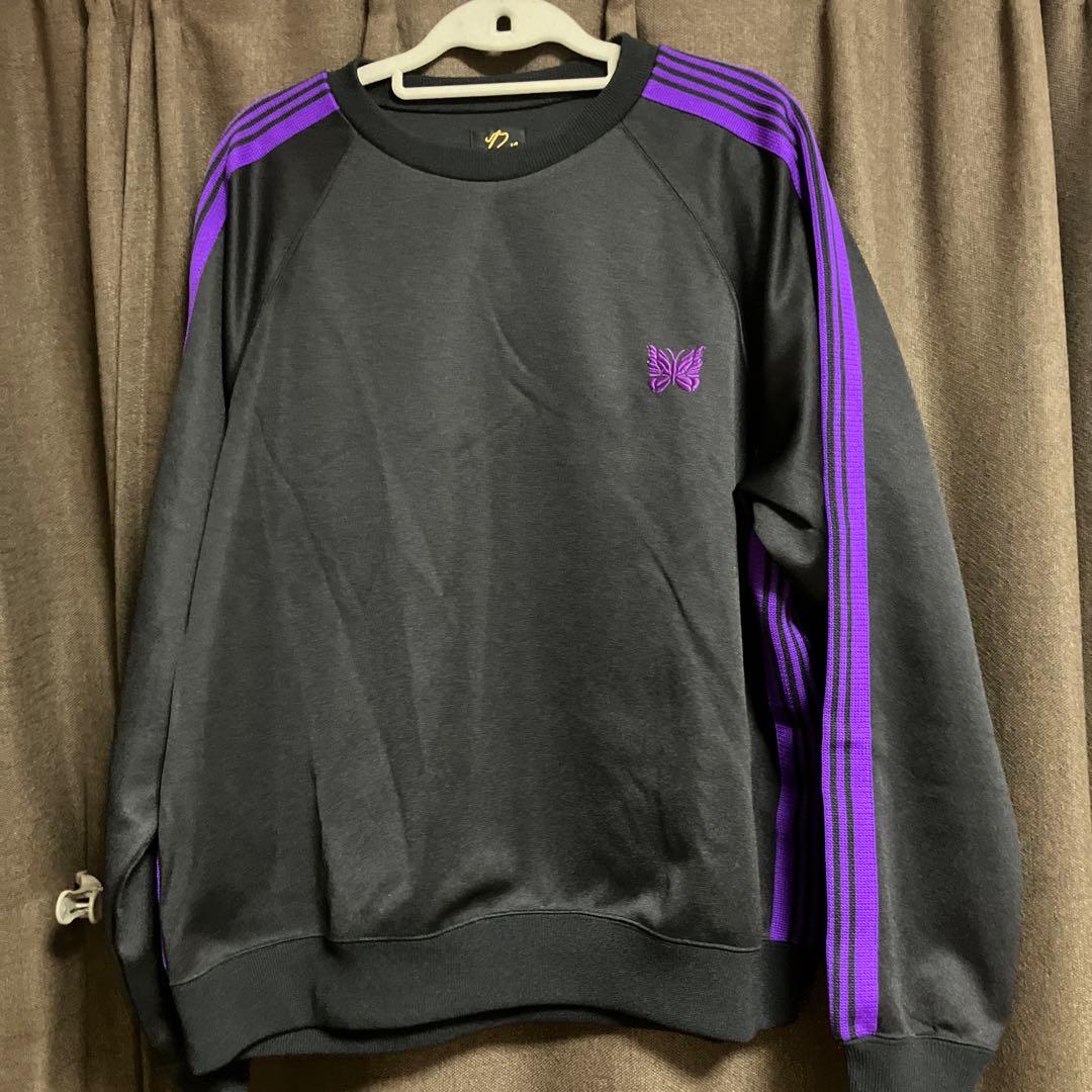 needles track crew neck shirt M ニードルス Needles/ニードルズ Track Crew Neck Shirt - Poly Smooth | BEAVER