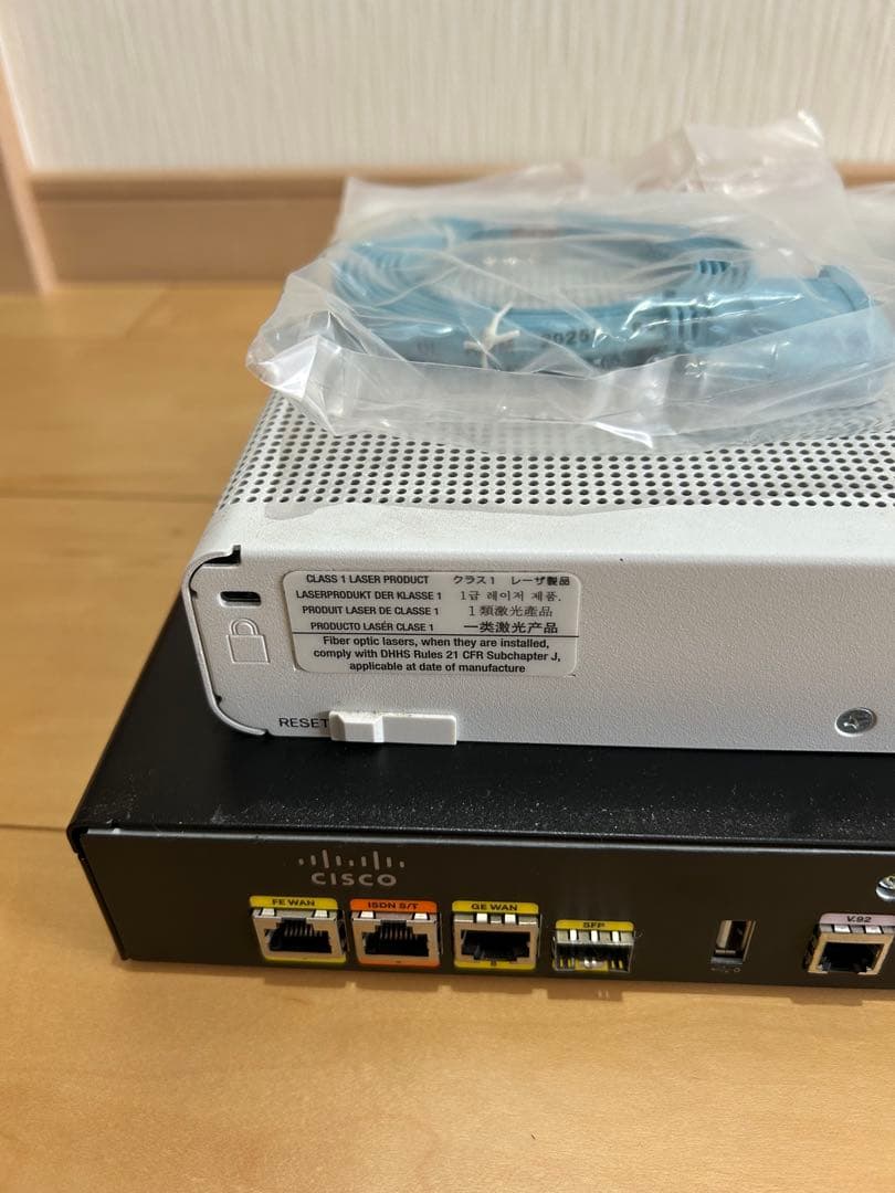 CCNA、CCNP】静音セット 2台セットCisco 891、2960 - メルカリ