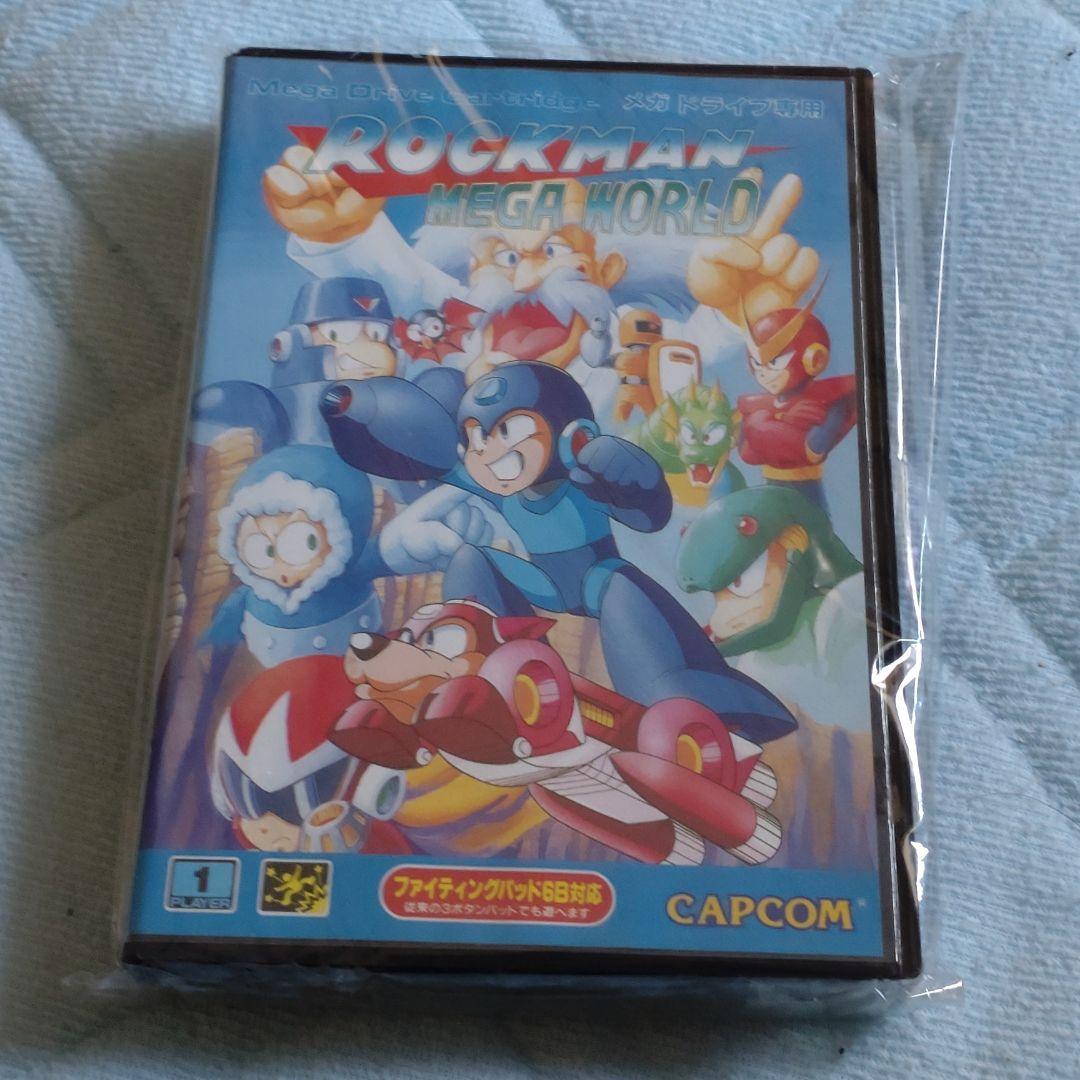 ロックマン メガワールド ロックマンメガワールド』1994年／メガドライブ - レトロゲームの説明