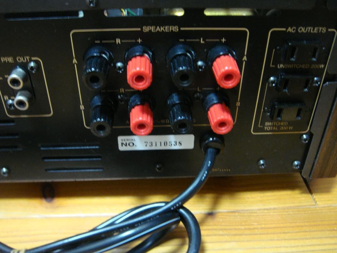 整備済 程度良 ONKYO オンキョー プリメインIntegra A-819RS - メルカリ