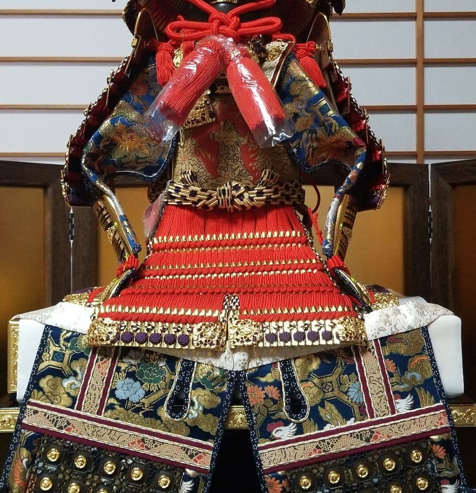 五月人形平安一水作15号鎧飾り