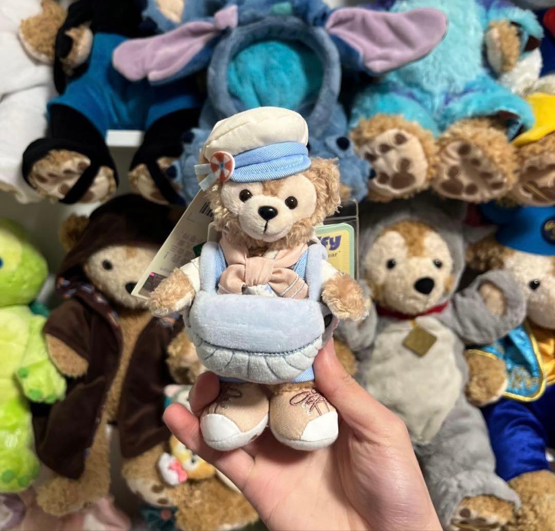 即日❣️上海ディズニー サマーシリーズ ダッフィーぬいぐるみキー