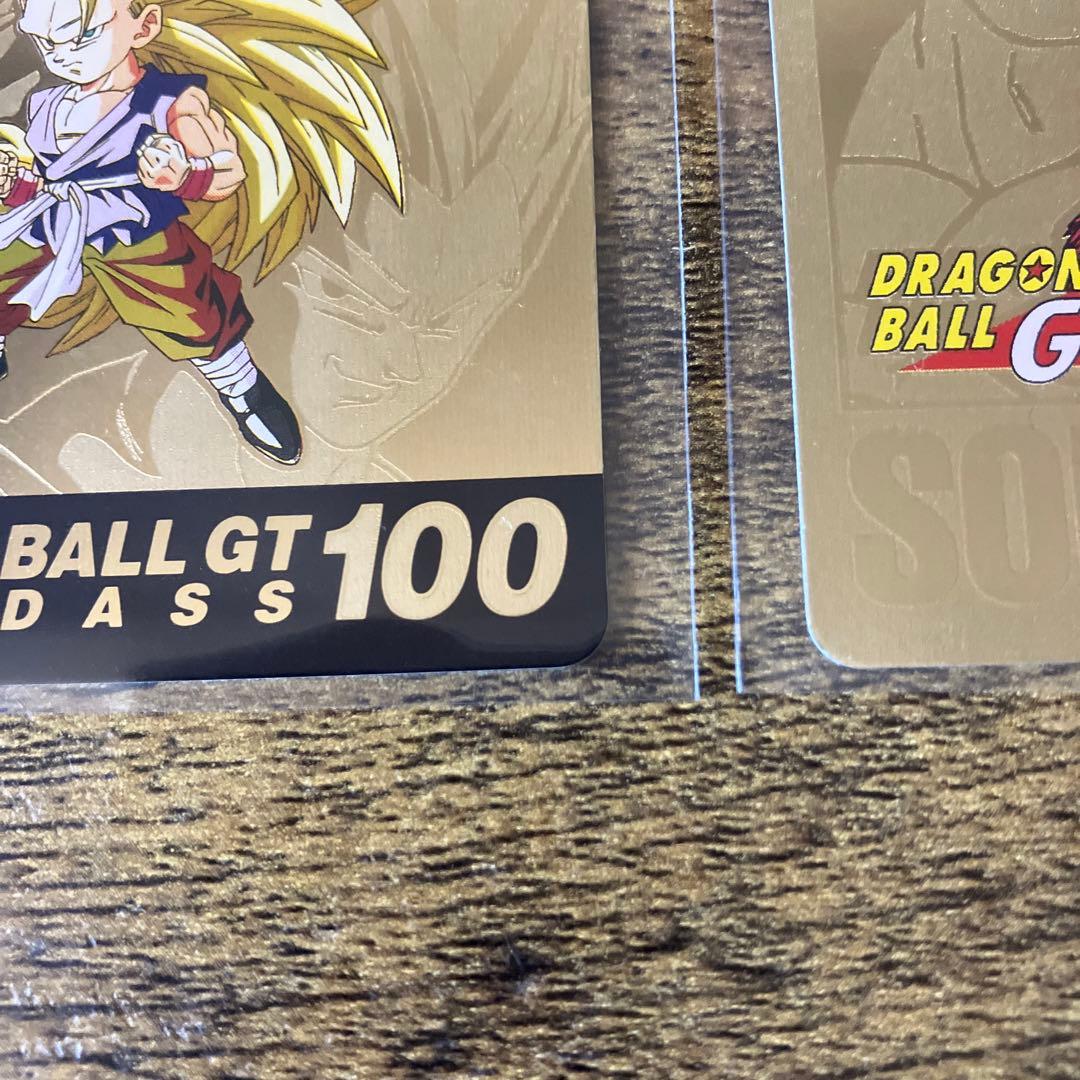 ドラゴンボールGT カードダス100、超サイヤ人4悟空セット