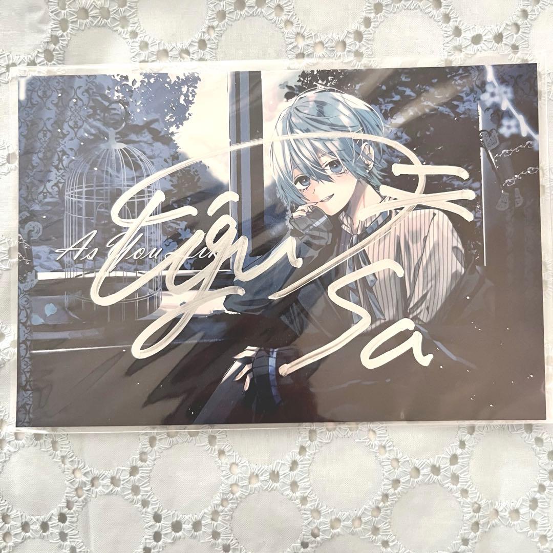 ちぐさくん 1stワンマンライブ サイン ポストカード - メルカリ