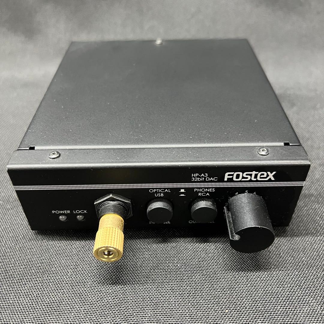 A3【used】Fostex HP-A3 32bit DAC アンプ ハイレゾ
