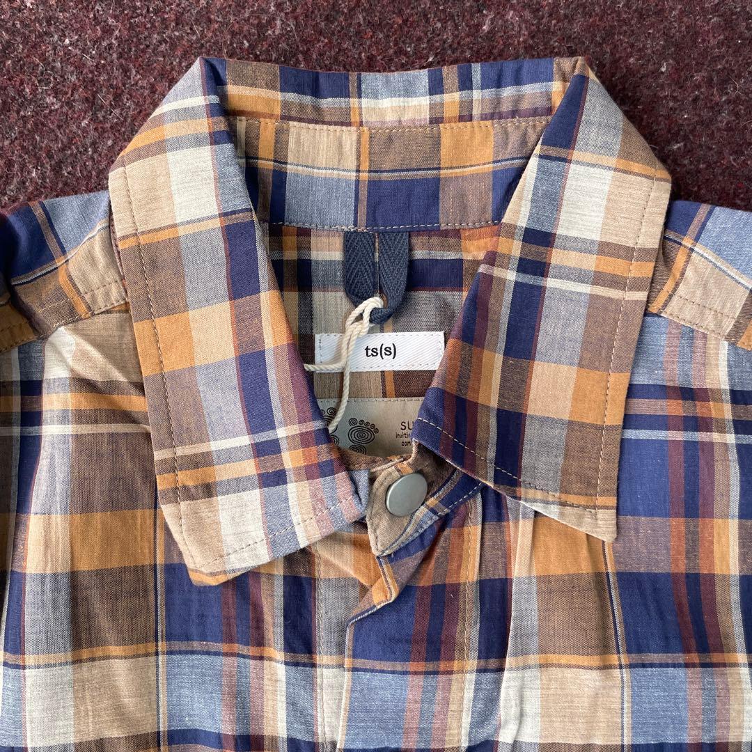 新品 ts(s)×Suicoke オールインワン L つなぎ マドラスチェック