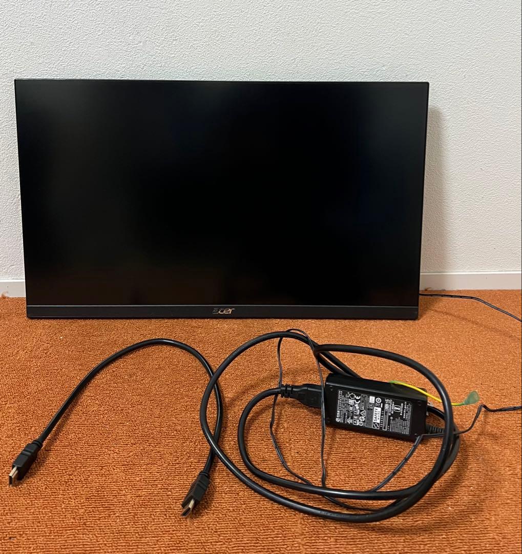 Acer スピーカー内蔵 モニター ディスプレイRC241YUsmidpx - メルカリ